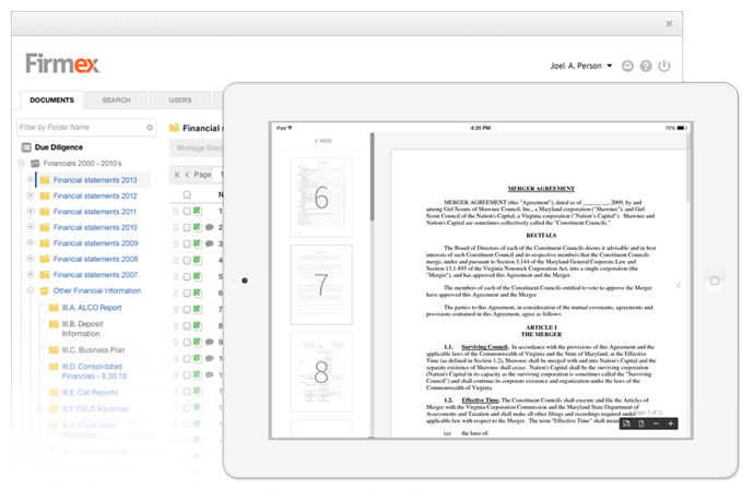 Firmex-Ipad-Document-Viewer